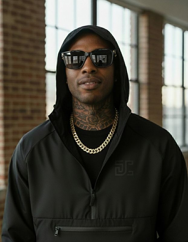 Jreyco Logo Triple Black Jacket