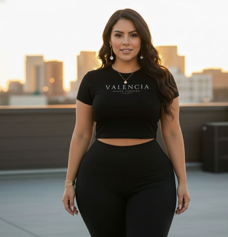 Jreyco Valencia Women's Crop T-Shirt