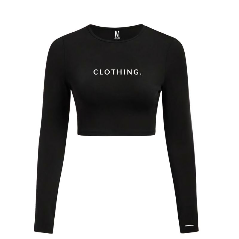 Jreyco Clothing Crop Long Sleeve