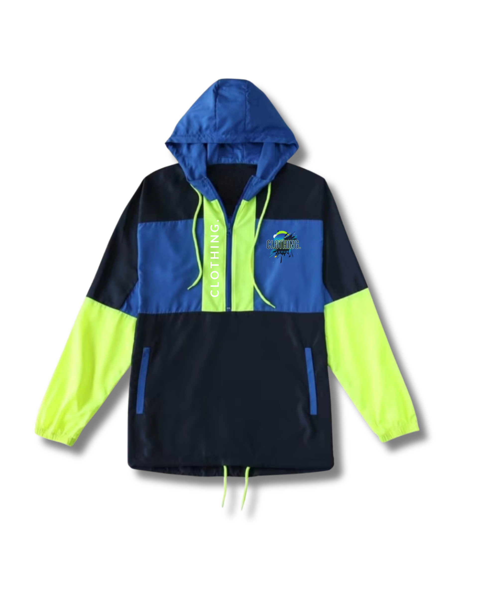 Jreyco Clothing Neon Half Zip