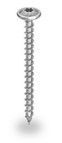 K2 - Vite autofilettante per legno 8,0x80mm, inox (50 pezzi)