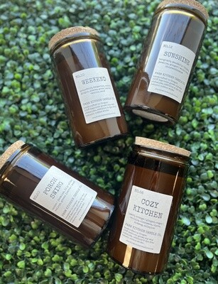 Amber Apothecary Soy Candle