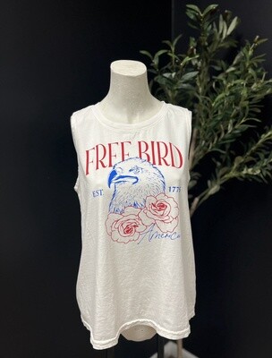 Free Bird America Tank Top
