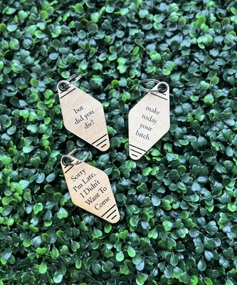 Wooden Keychain