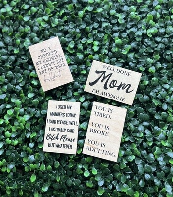 Wooden Magnets