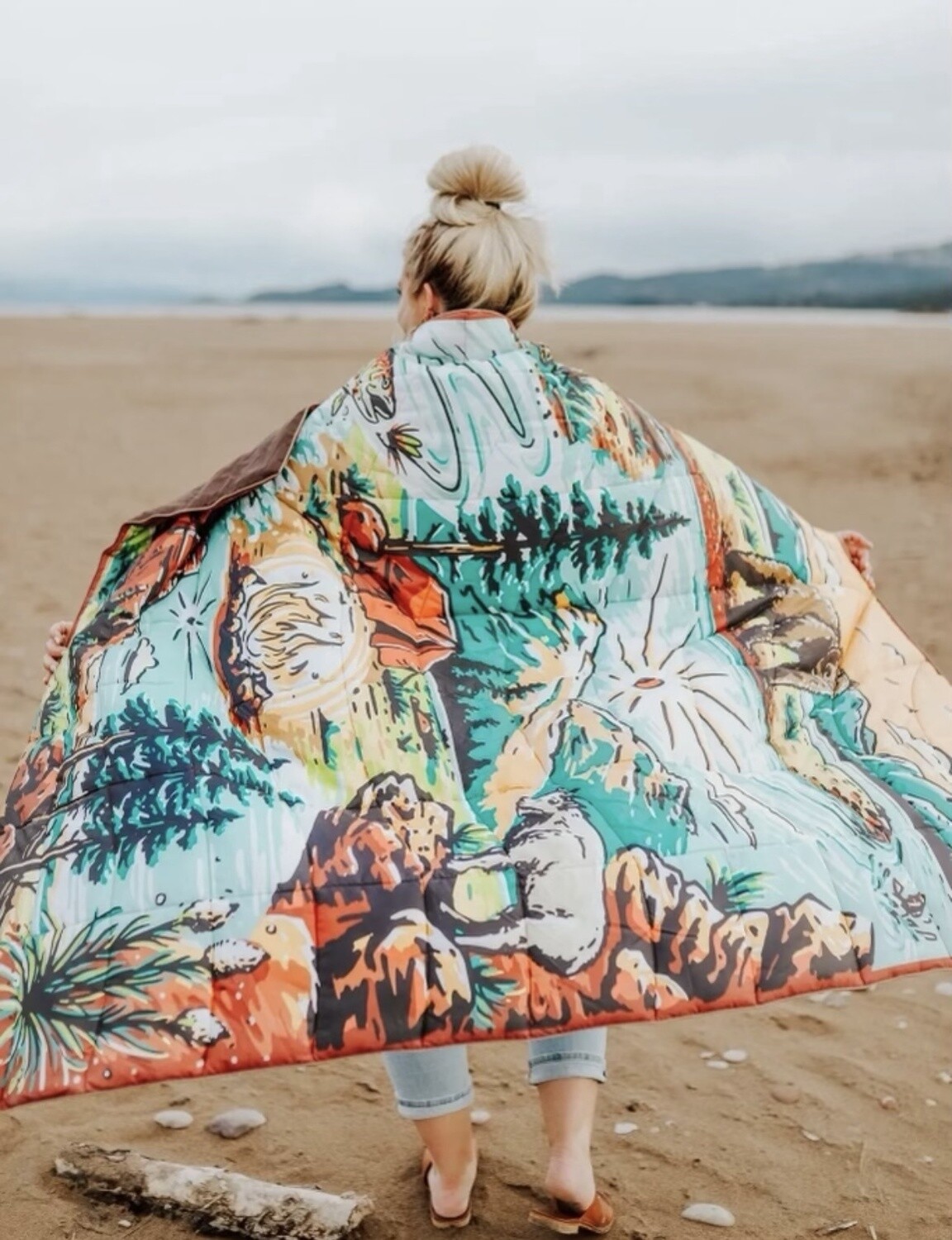 Puffy Camping Blanket