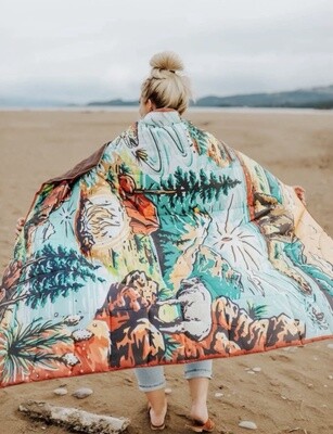 Puffy Camping Blanket