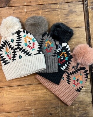 C.C Aztec Beanie