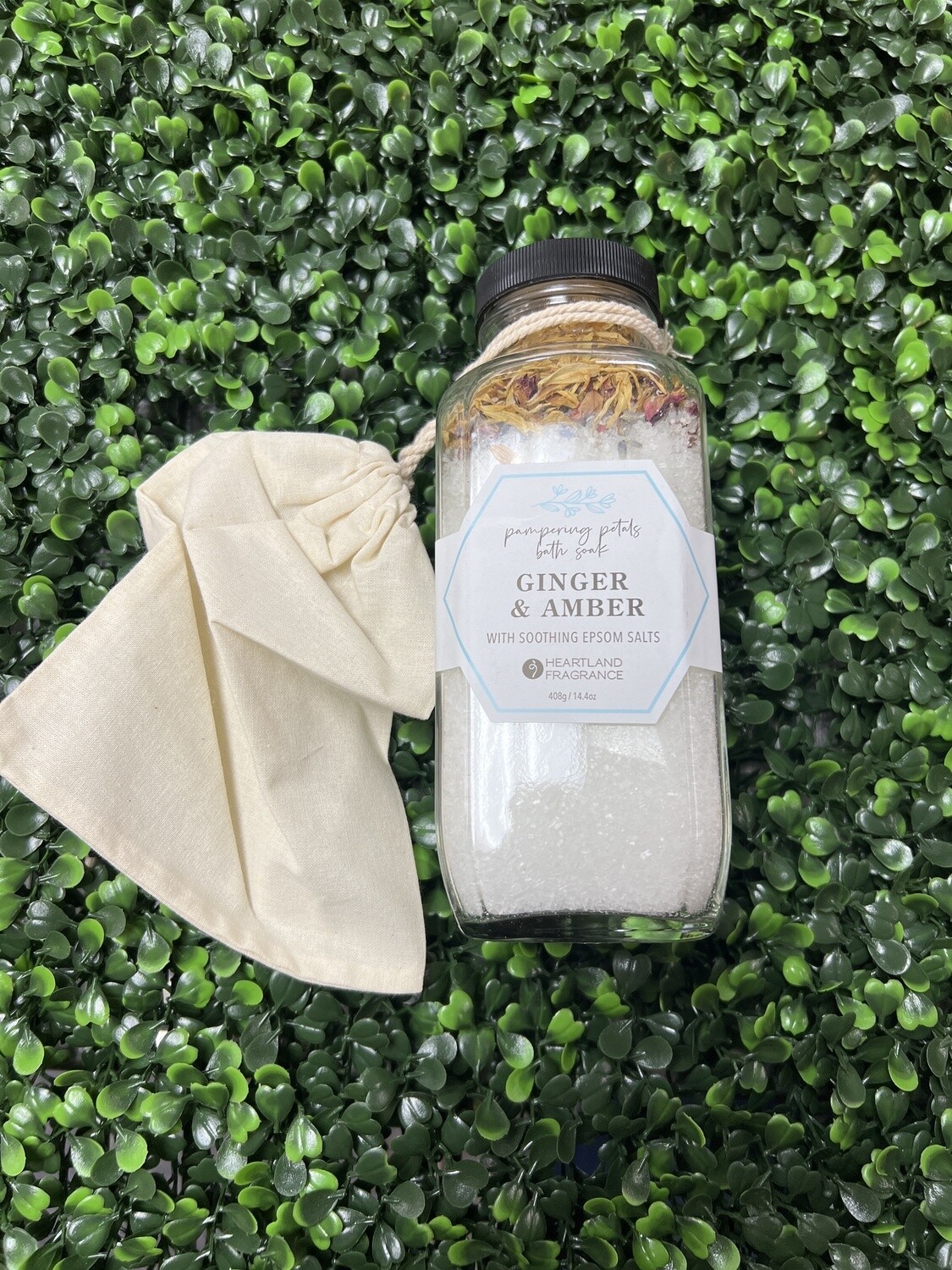 Soaking Salts, Scent: Ginger &amp; Amber