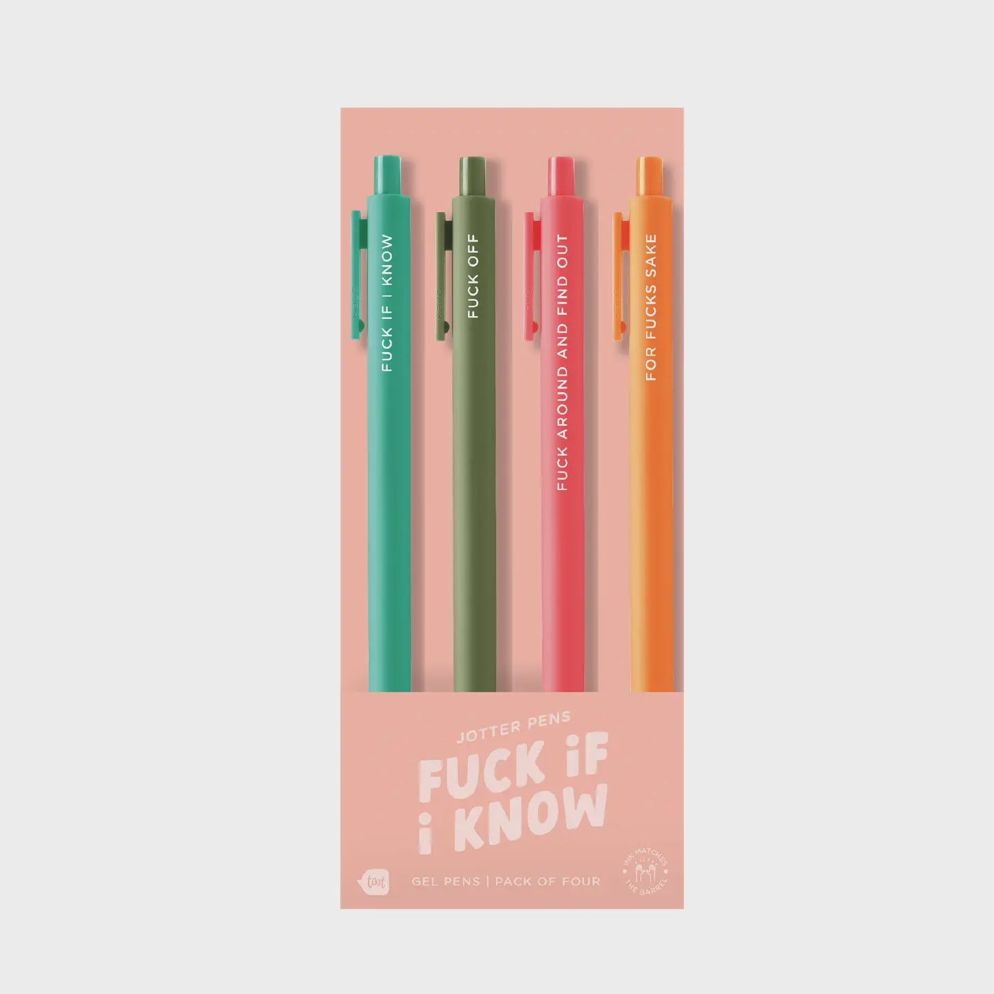 Fuck If I Know Pen Pack