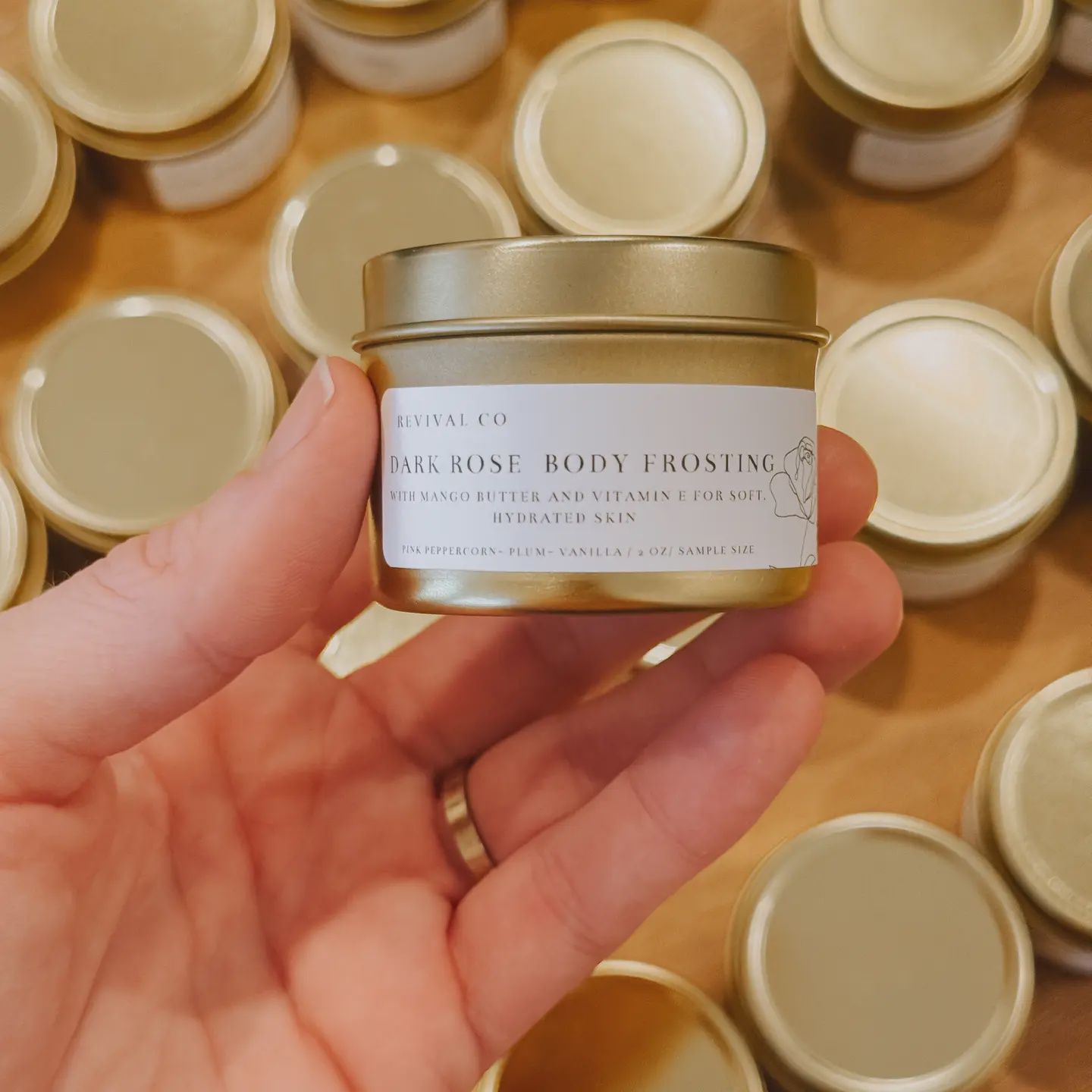 Dark Rose Body Frosting