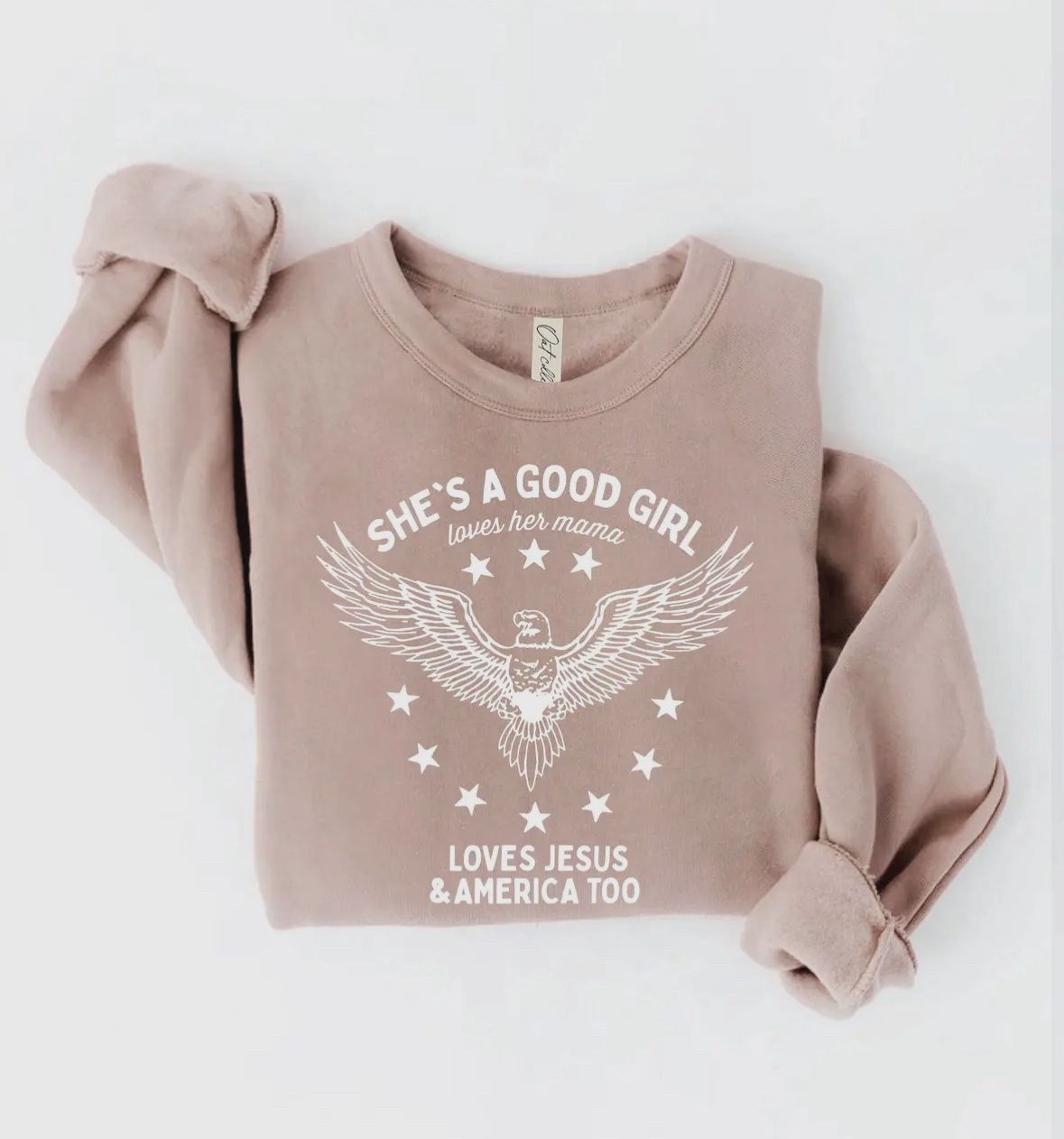 She’s a good girl sweatshirt