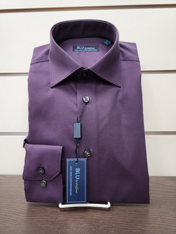 Blu Dress Shirt - Purple - 62