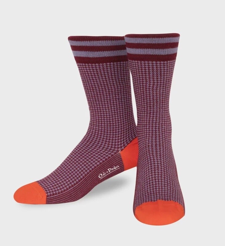 Cole & Parker Dress Sock - Figgy