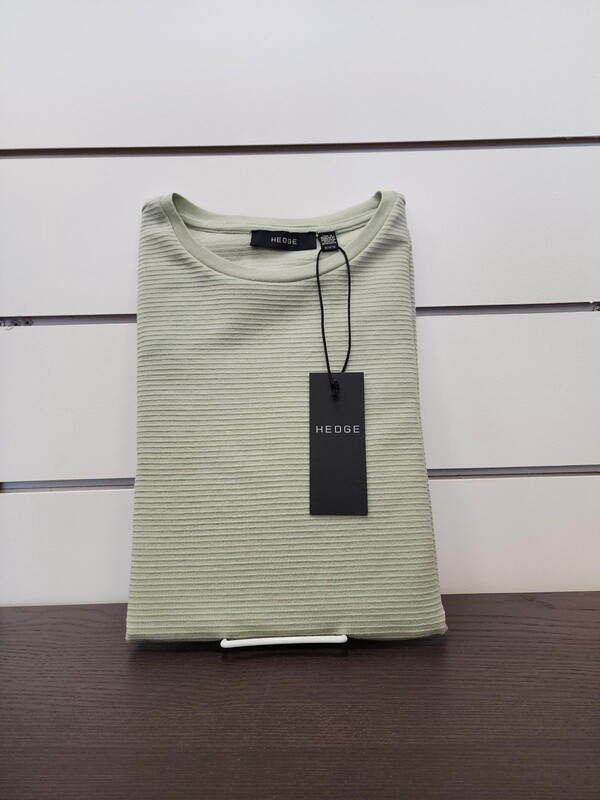 Hedge T-Shirt - Light Green Knit