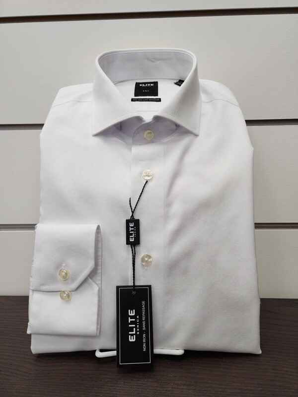 Elite Dress Shirt - White 01