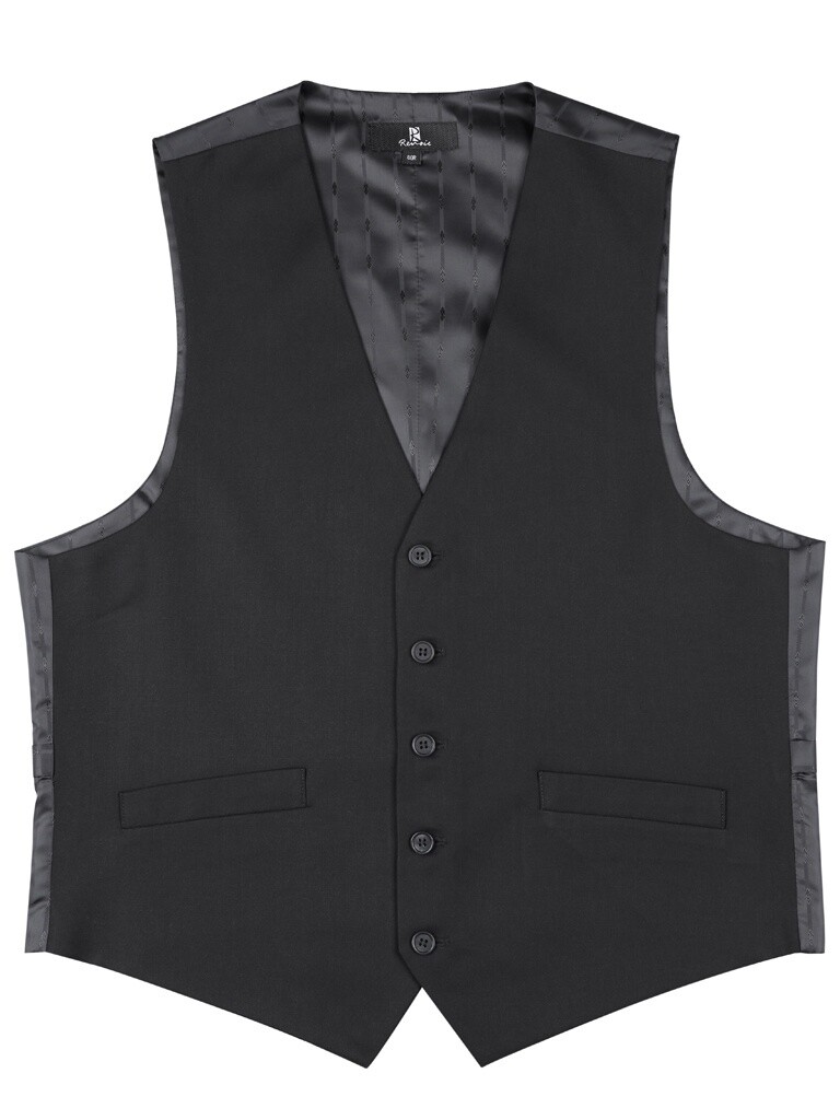 Renoir Suit Vest - Black 201-1