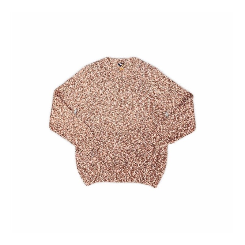 Benson Sweater - Orange Melange