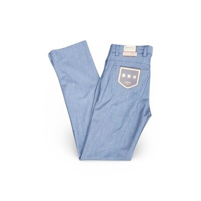 Bertini Pant - Mid Blue - E059