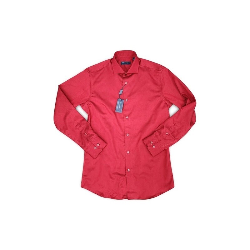 Blu Dress Shirt - Red - 49