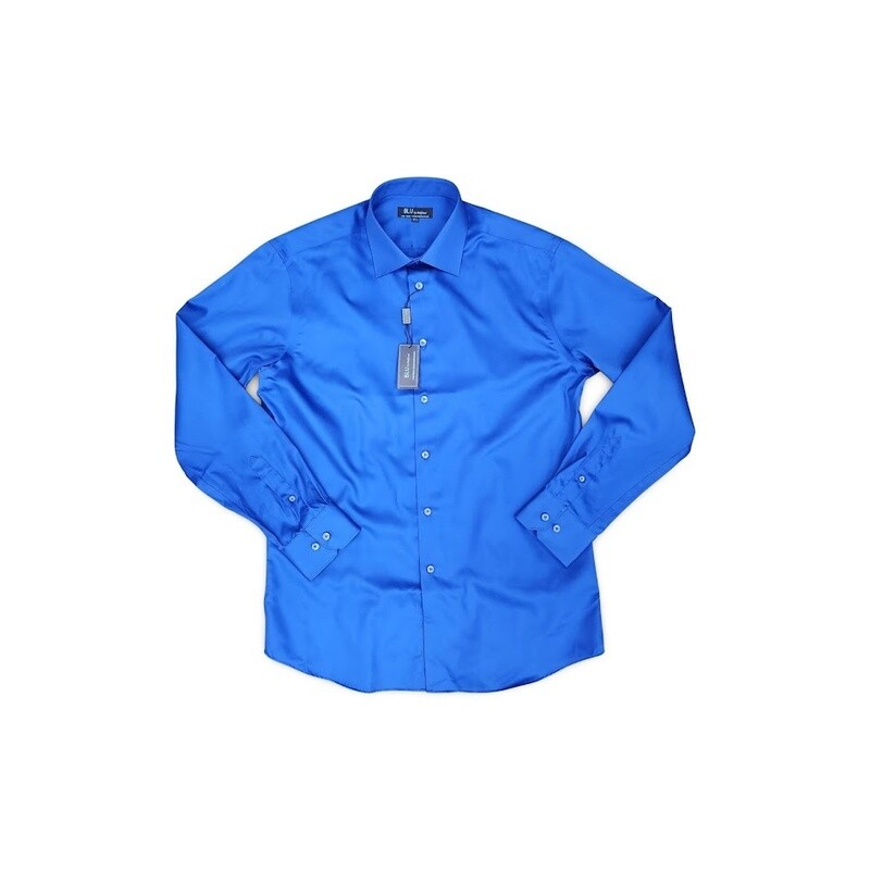 Blu Dress Shirt - Royal Blue - 15