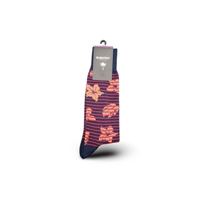 Bugatchi Socks - Tomato