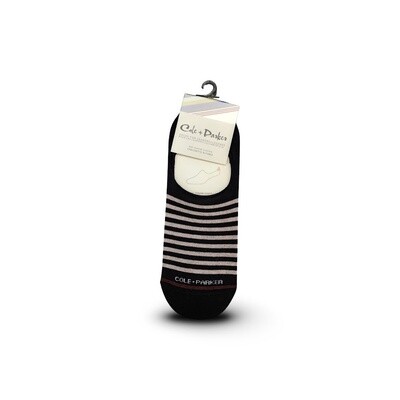 Cole & Parker No Show Sock - Black
