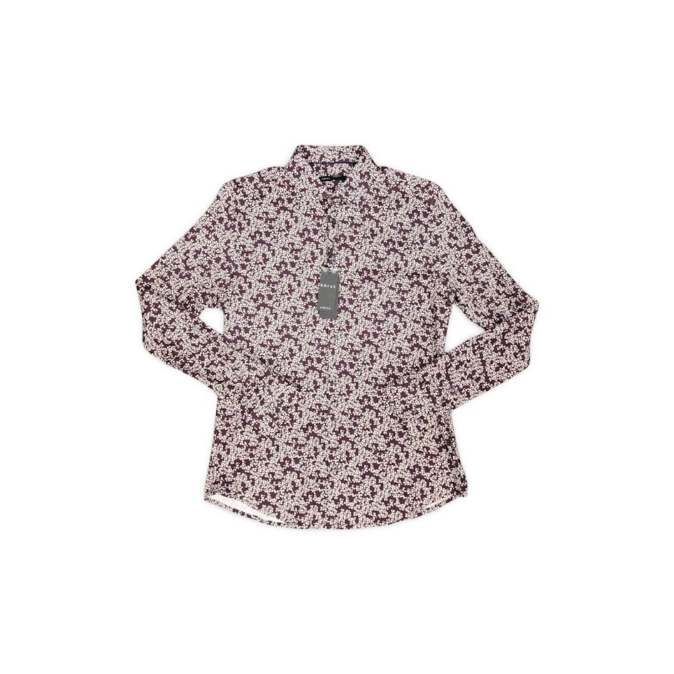 Horst Shirt - Burgundy Floral