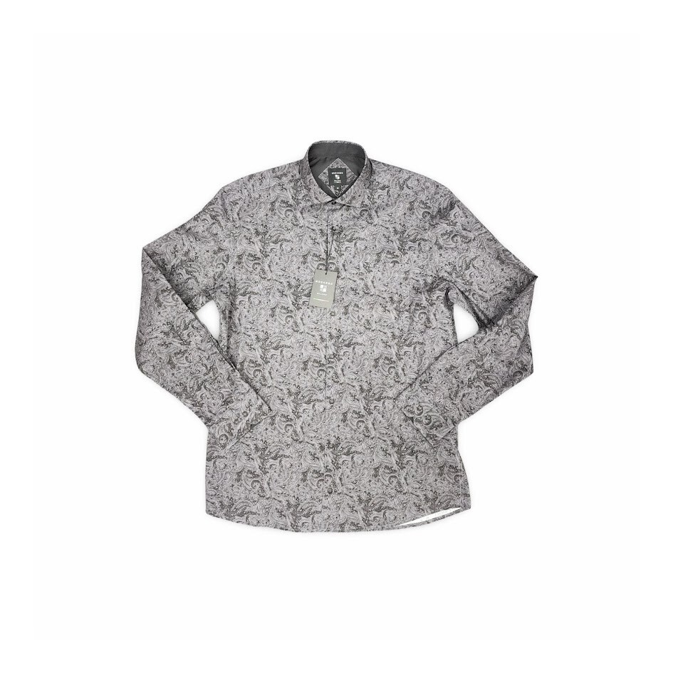Modango Shirt - Black Paisley