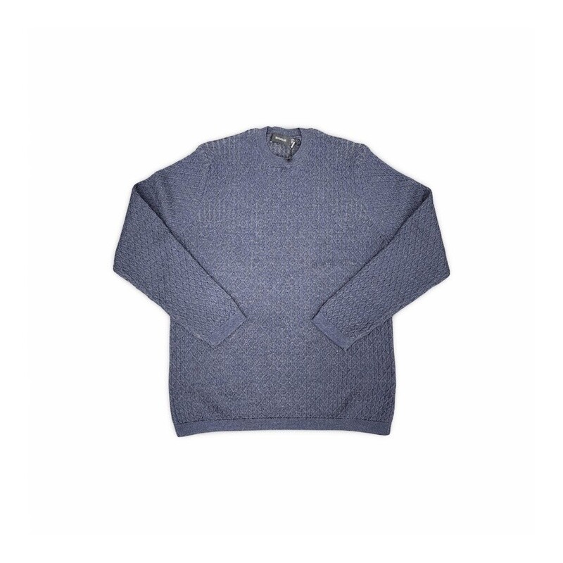 Bugatchi Sweater - Diamond Knit Navy