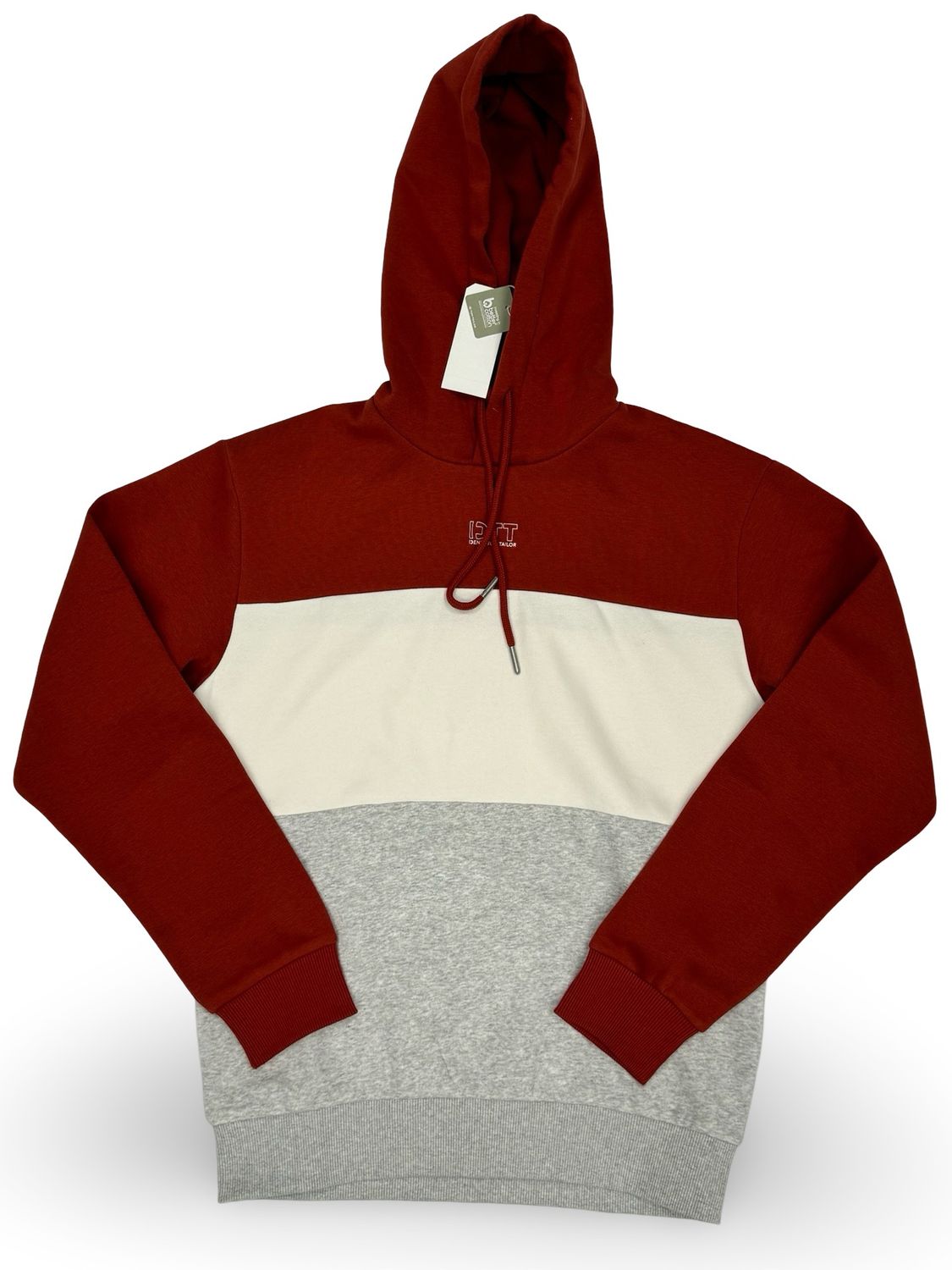 Tom Tailor Hoodie - Red Pannel