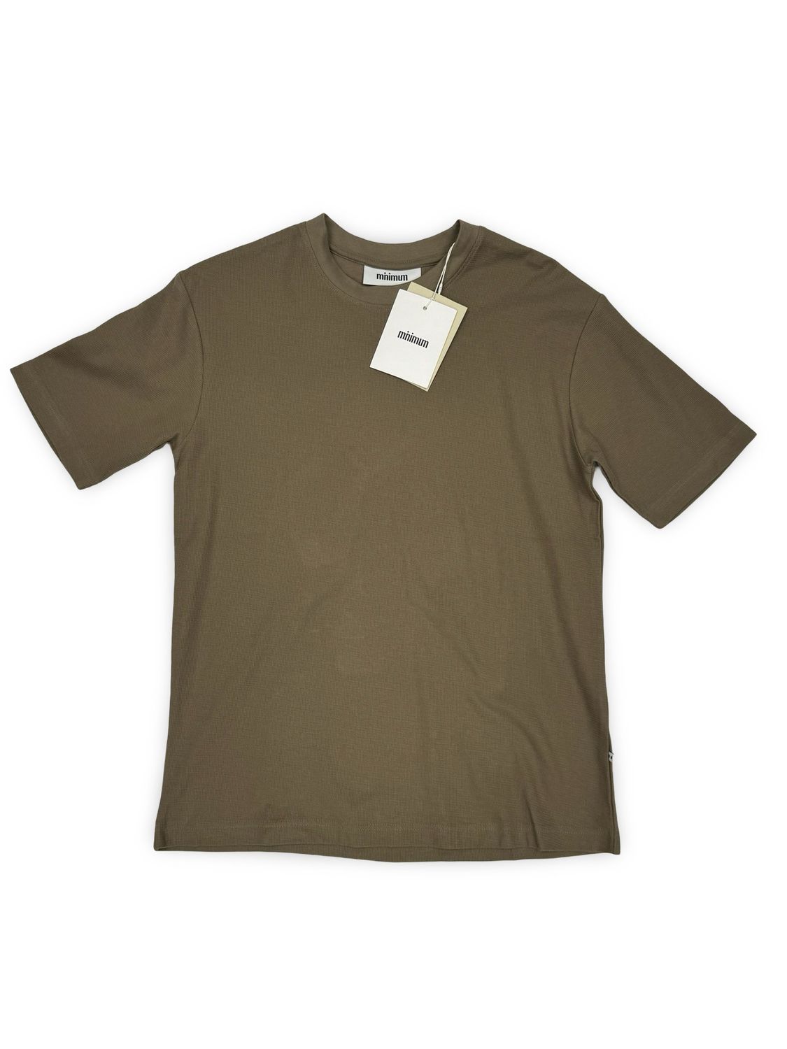 Minimum Waffle T-Shirt -Mocha