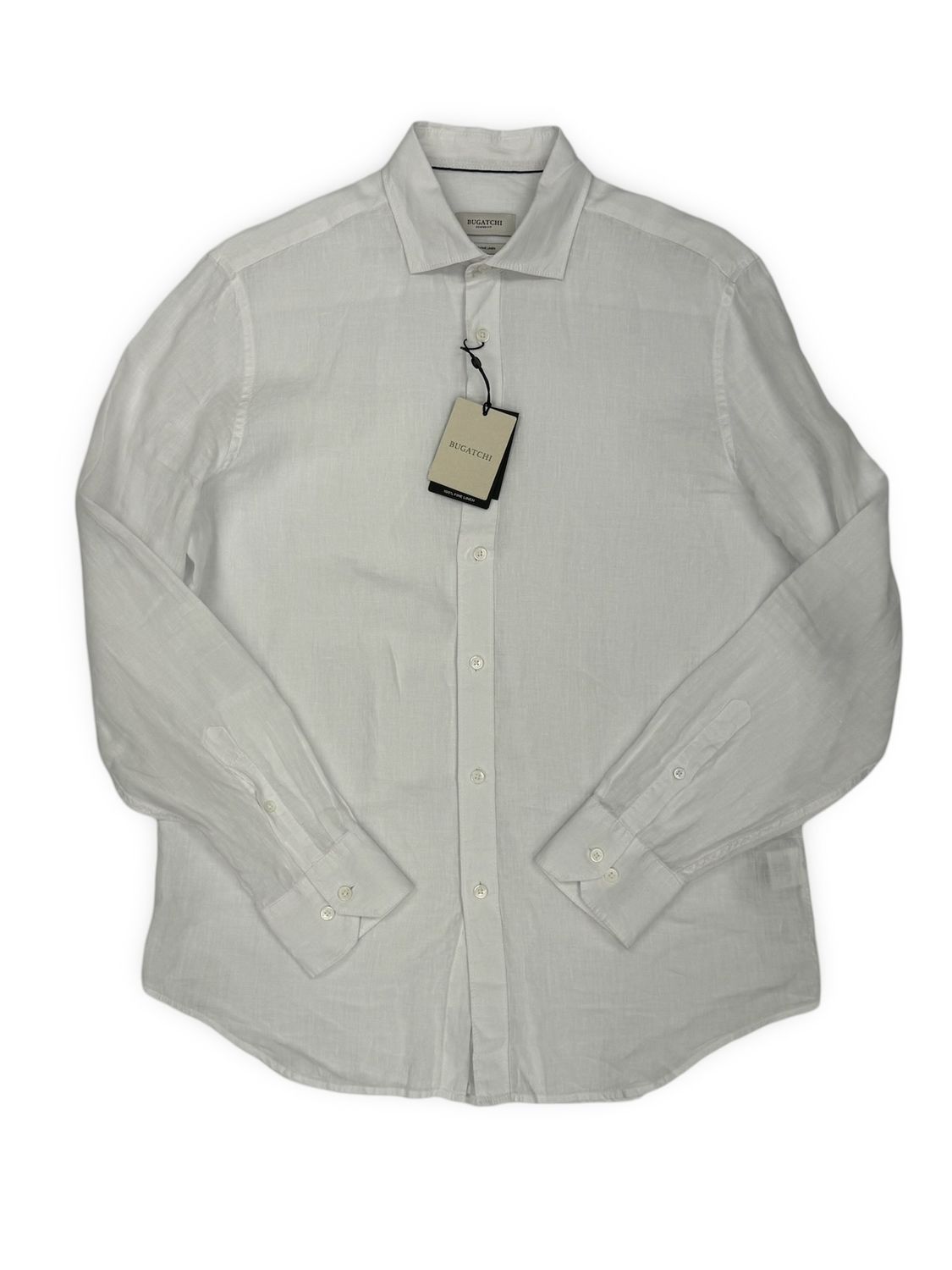 Bugatchi Shirt - White Linen