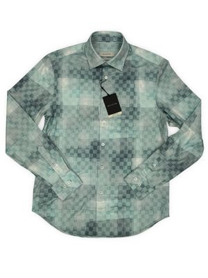 Bugatchi Shirt - Checkmint