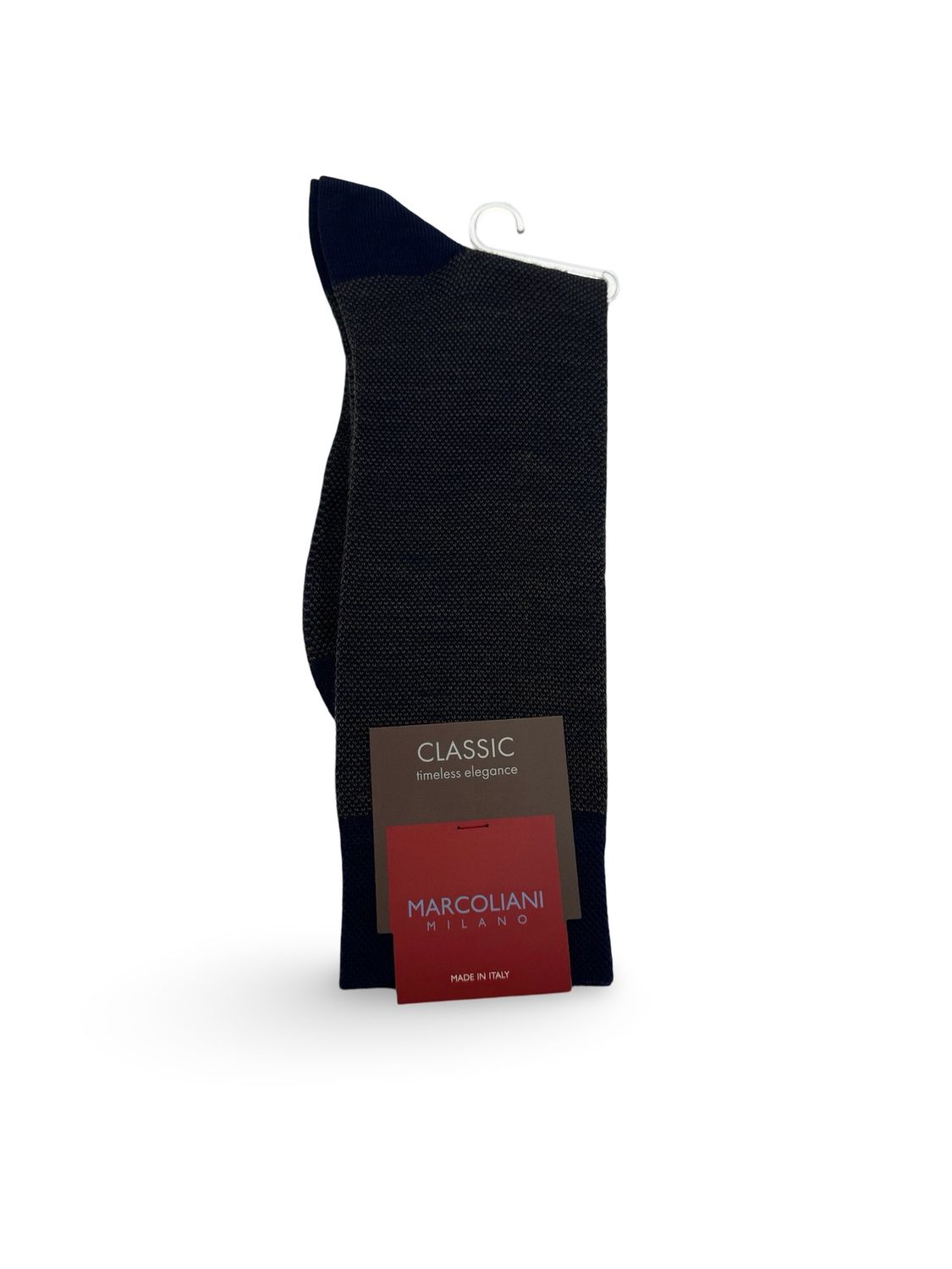 Marcoliani Merino Wool Socks - Blue/Brown