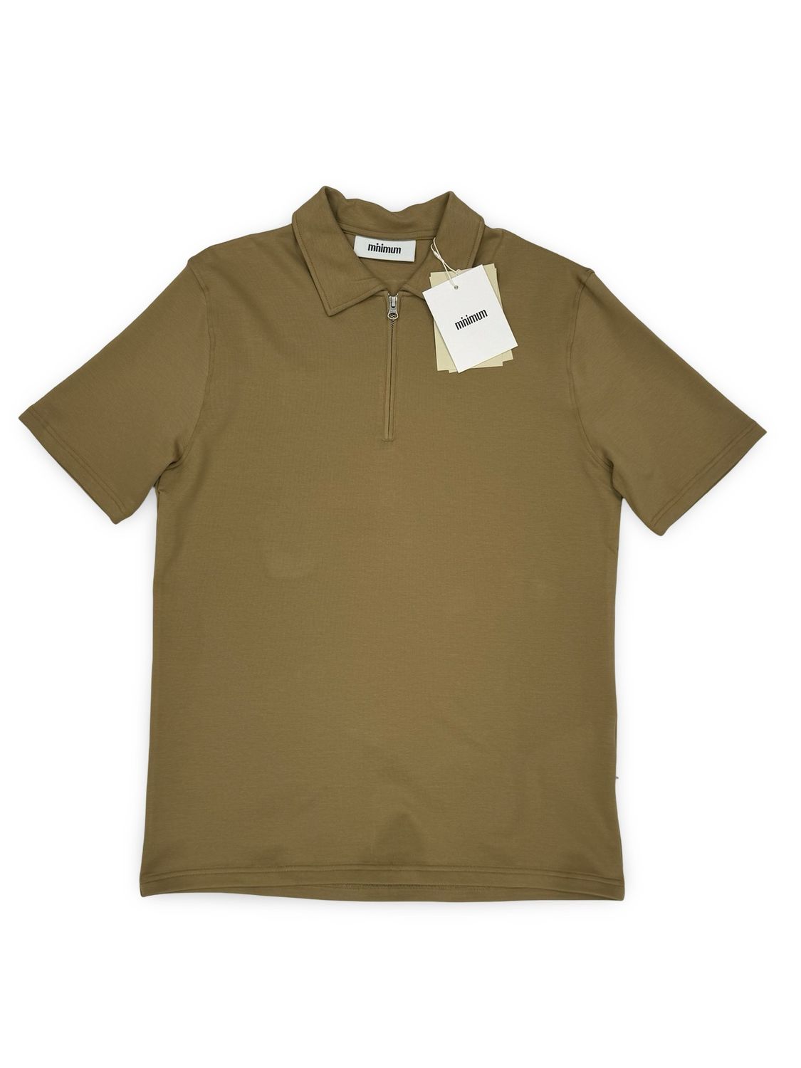 Minimum Knit Quarter Zip - Taupe