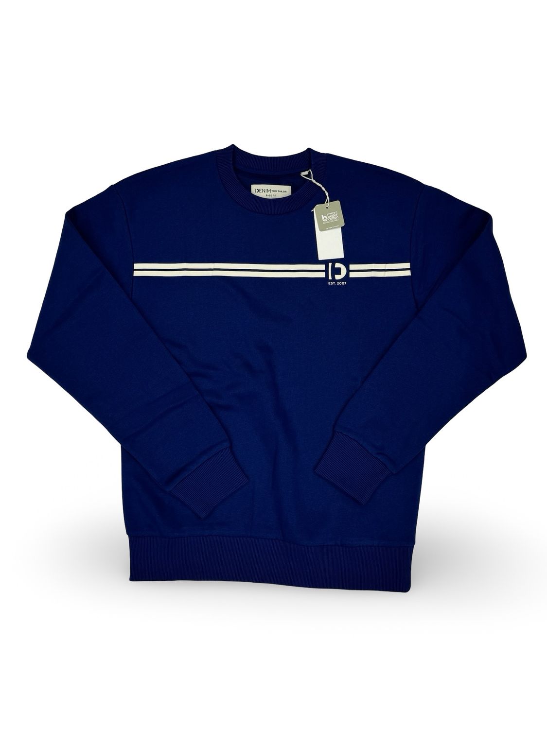 Tom Tailor Sweatshirt - Blue Stripe