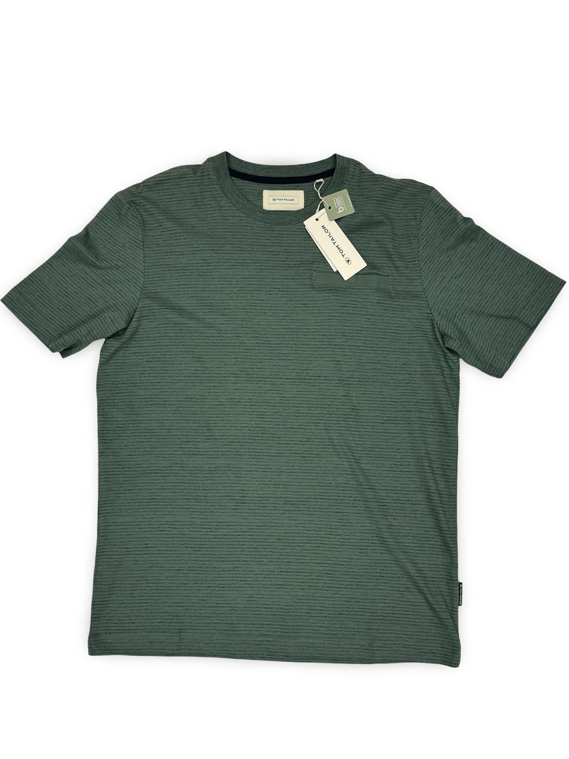 Tom Tailor T-Shirt - Green Stripe