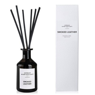 Smoked Leather Reed Diffuser