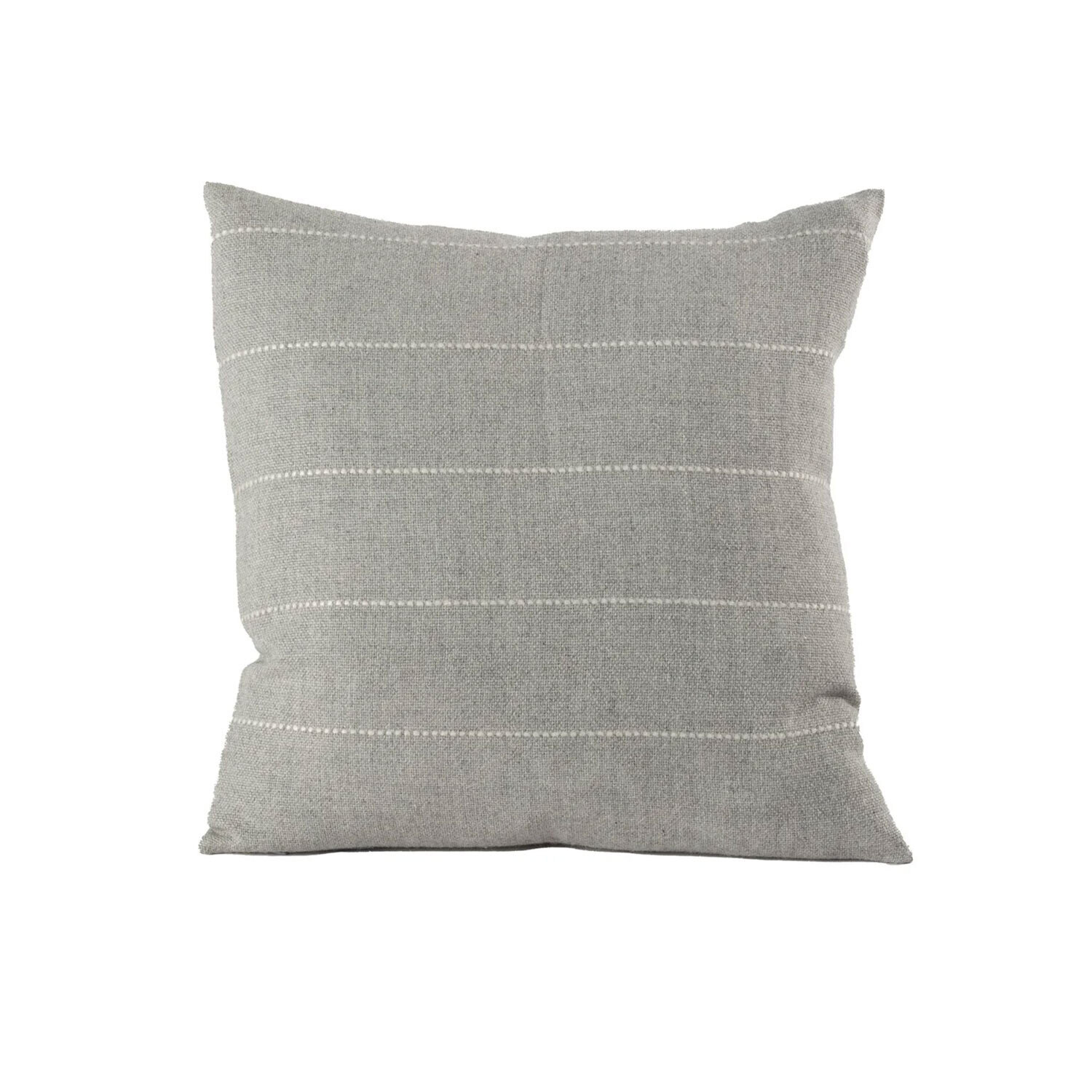 20" Theo Pillow in Light Grey