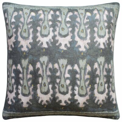 Batik Tribal Pillow-Hunter Jade