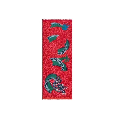 Dragon Scarf - Fuchsia - Scarf 70
