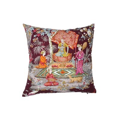 Lodi Garden Pillow in Plum