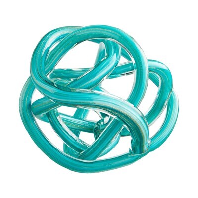 Large Teal Tangle Sphere