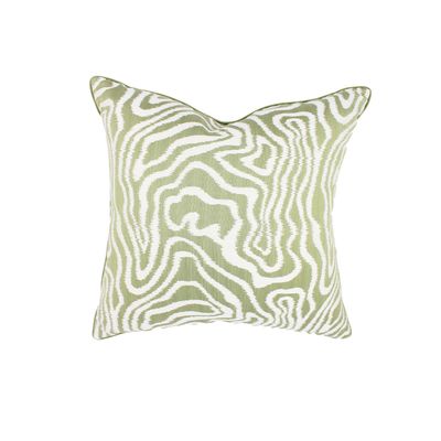 Alessandro Pillow, Color: Sage, Size: 22x22