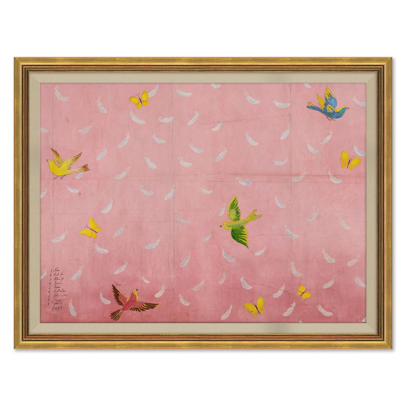 Feathers, Pink (Var 5)