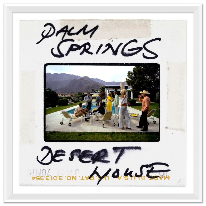 "Desert House Party - Slide," Slim Aarons, January 1, 1970