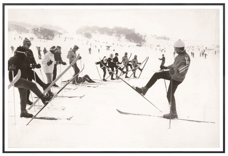 Ski Instruction, C. 1066 - Large