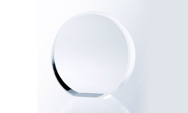 Optic Crystal Glass Award: 5"-102171