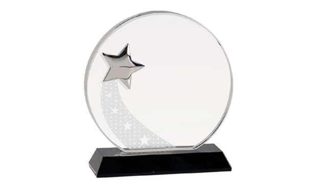 Rising Star Series Crystal Award: 7-1/4"-102847